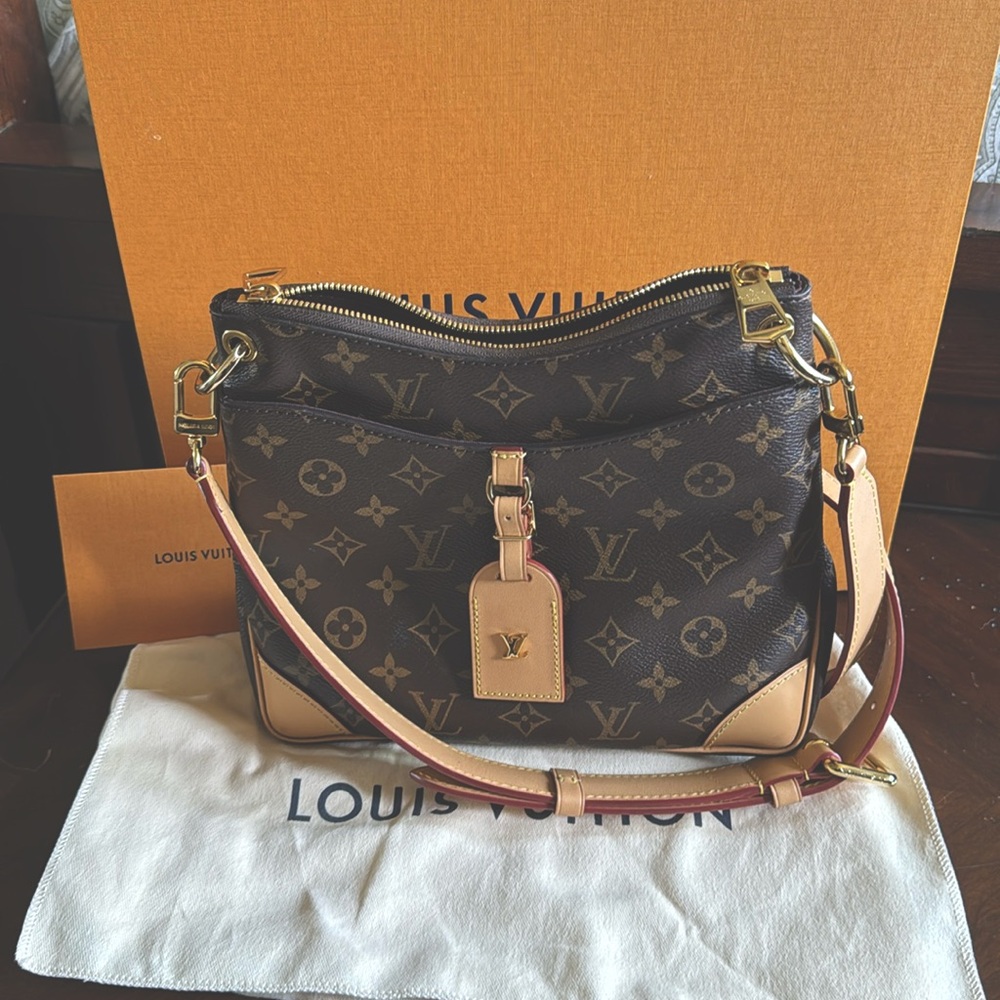 Authentic Louis Vuitton Monogram Odeon